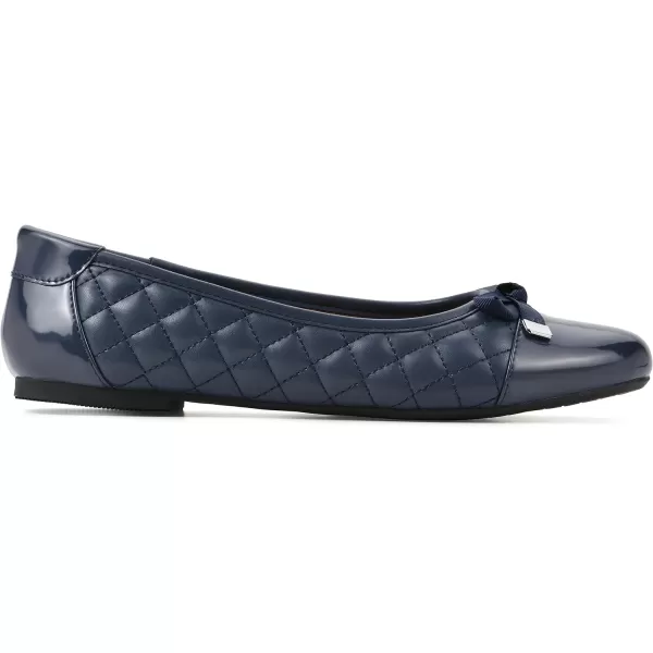 WHITE MOUNTAIN Women's Seaglass Quilted Ballet Flat
