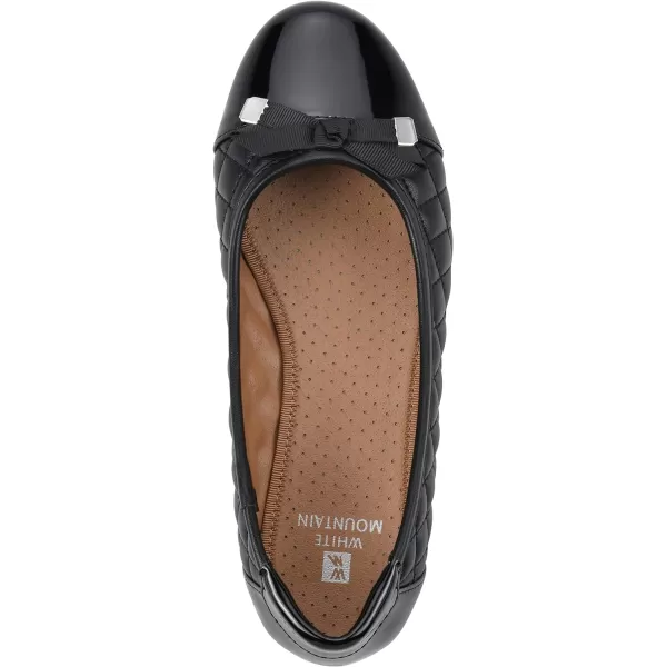 WHITE MOUNTAIN Women's Seaglass Quilted Ballet Flat