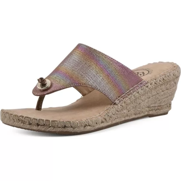 WHITE MOUNTAIN Women's Beachball Espadrille Wedge Sandal