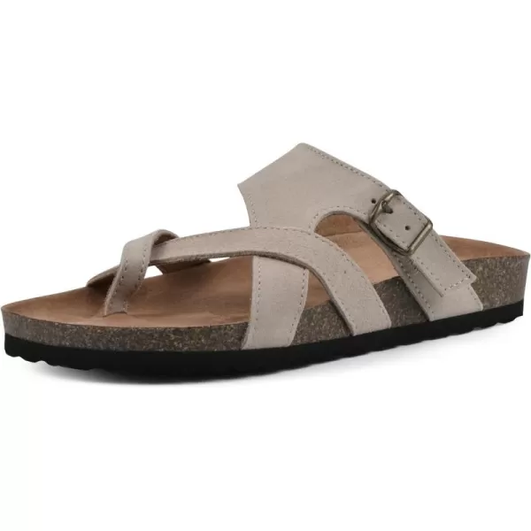 WHITE MOUNTAIN Women's Graph Flat Sandal