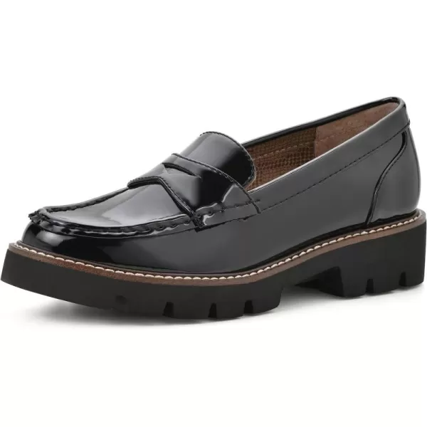 WHITE MOUNTAIN Women's Gunner Lugged Bottom Penny Loafer