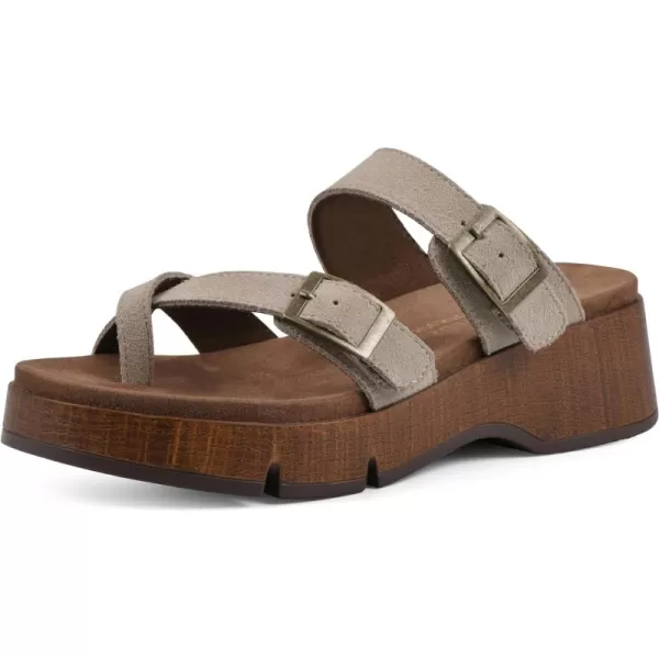 WHITE MOUNTAIN Women's Lefter Low Platform Sandal