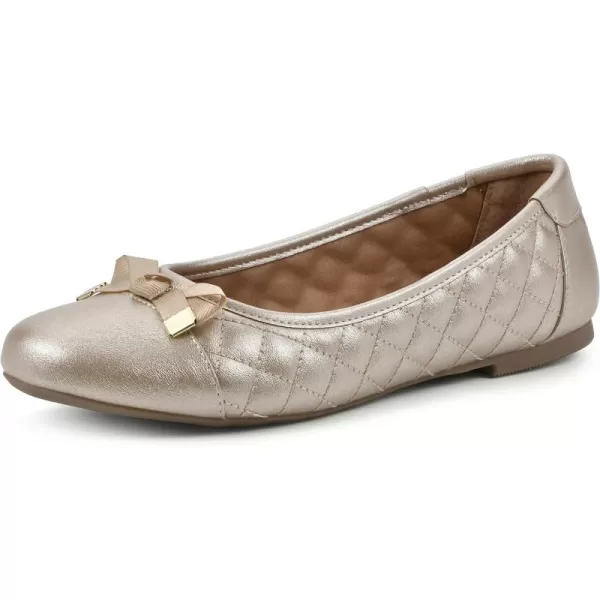 WHITE MOUNTAIN Women's Seaglass Quilted Ballet Flat
