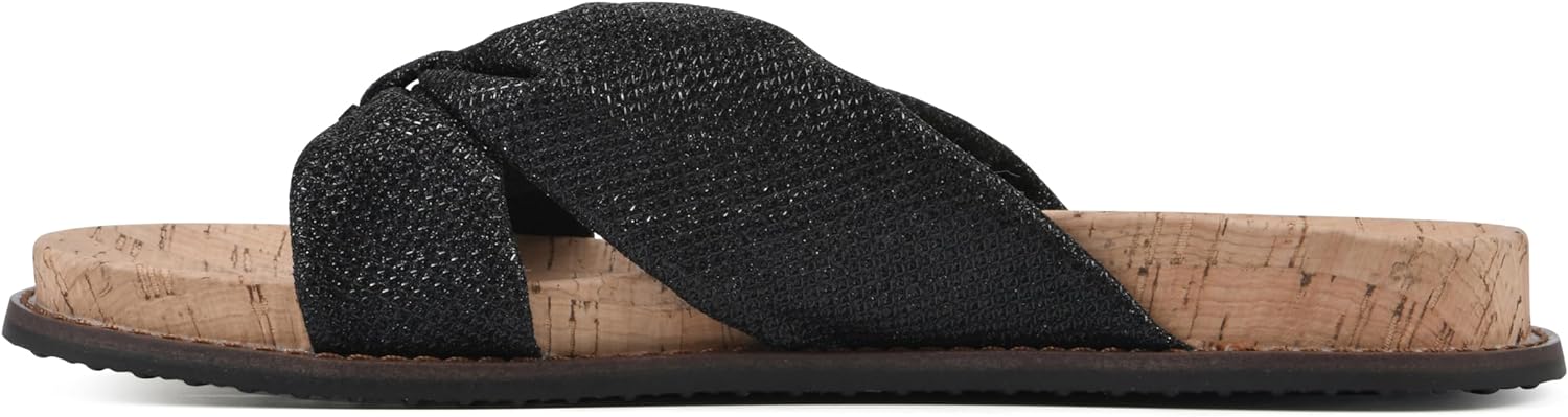 Rainbow Sandals WHITE MOUNTAIN Women's Majorette Flat Sandal - Bejeweled Comfort Sandals For Everyday Wear White Mountain Women's Majorette Flat Sandal Navy