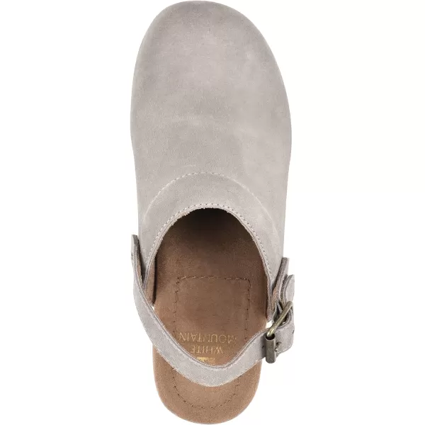 WHITE MOUNTAIN Shoes Being Leather Footbeds Clog