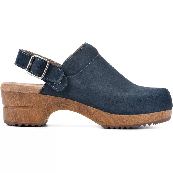 WHITE MOUNTAIN Shoes Being Leather Footbeds Clog