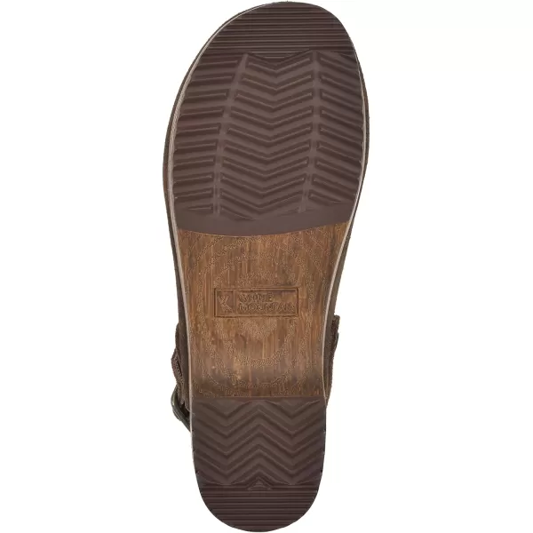 WHITE MOUNTAIN Shoes Being Leather Footbeds Clog