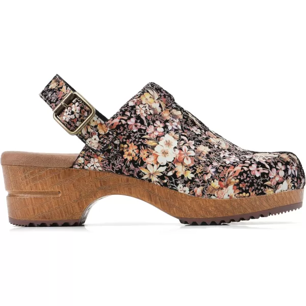 WHITE MOUNTAIN Shoes Being Leather Footbeds Clog