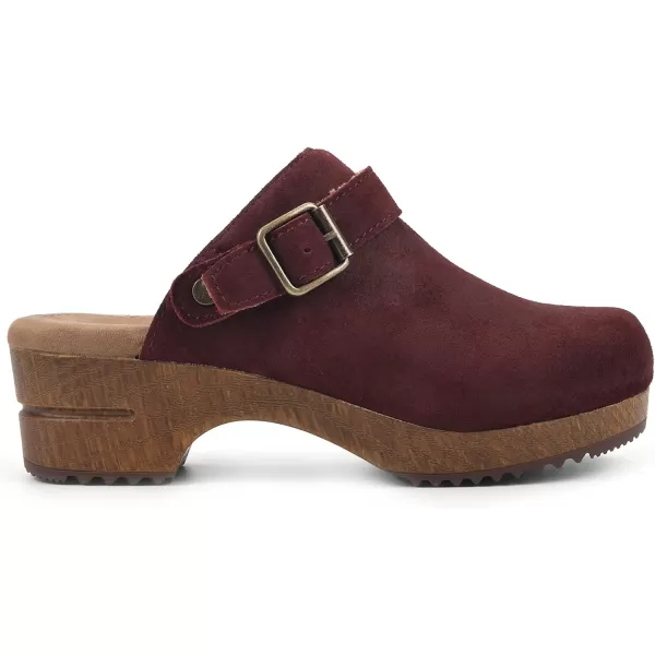 WHITE MOUNTAIN Shoes Being Leather Footbeds Clog