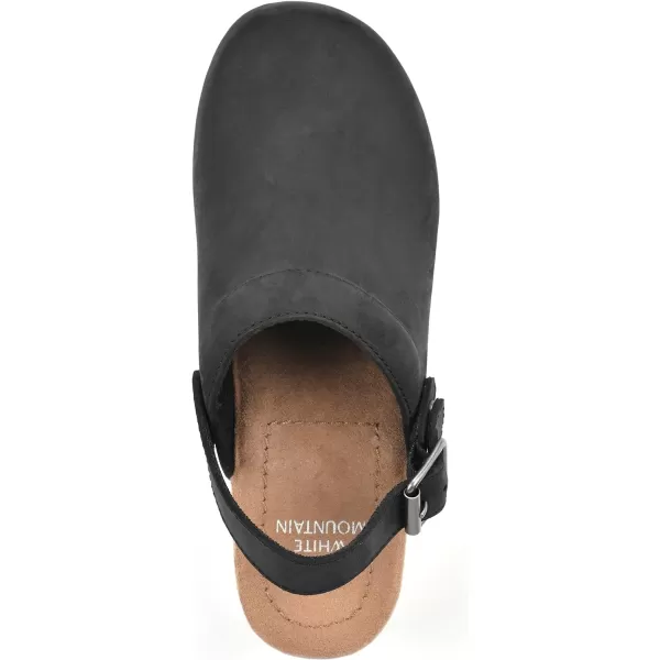 WHITE MOUNTAIN Shoes Being Leather Footbeds Clog