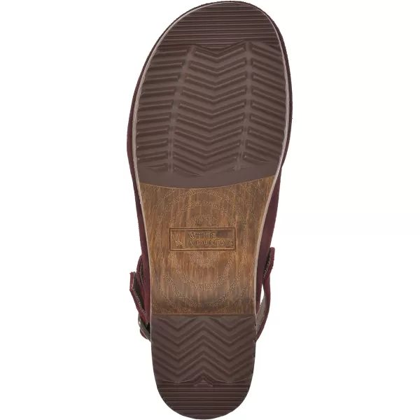 WHITE MOUNTAIN Shoes Being Leather Footbeds Clog