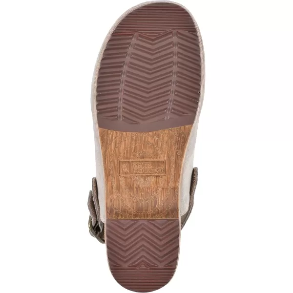 WHITE MOUNTAIN Shoes Being Leather Footbeds Clog