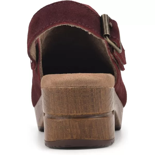 WHITE MOUNTAIN Shoes Being Leather Footbeds Clog