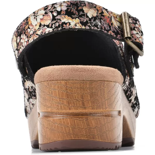 WHITE MOUNTAIN Shoes Being Leather Footbeds Clog