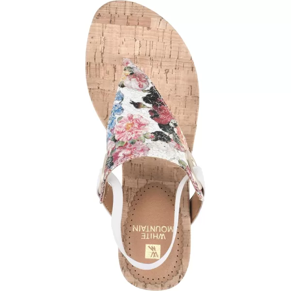 WHITE MOUNTAIN Women's Aida Cork Wedge Sandal