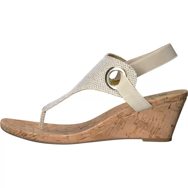 WHITE MOUNTAIN Women's Aida Cork Wedge Sandal