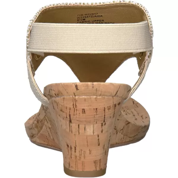 WHITE MOUNTAIN Women's Aida Cork Wedge Sandal