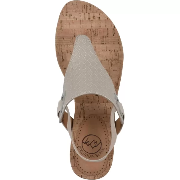 WHITE MOUNTAIN Women's Aida Cork Wedge Sandal