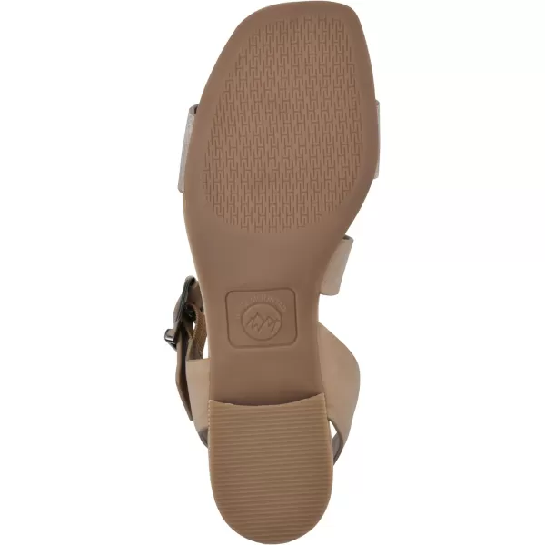 WHITE MOUNTAIN Women's Albatas Low Block Heel Sandal