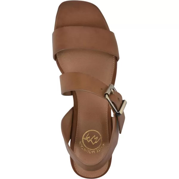WHITE MOUNTAIN Women's Albatas Low Block Heel Sandal