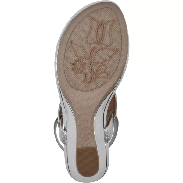WHITE MOUNTAIN Women's All Dres Wedge Sandal