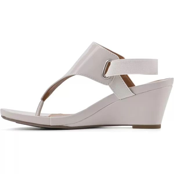 WHITE MOUNTAIN Women's All Dres Wedge Sandal