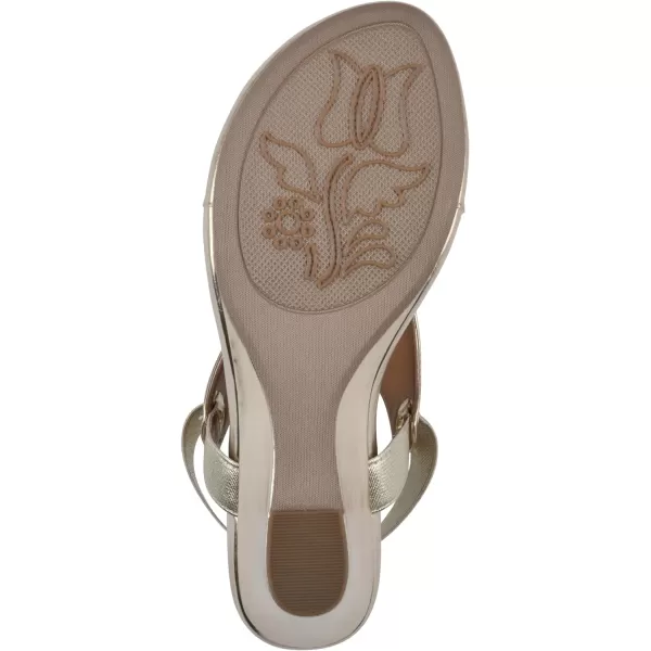 WHITE MOUNTAIN Women's All Dres Wedge Sandal