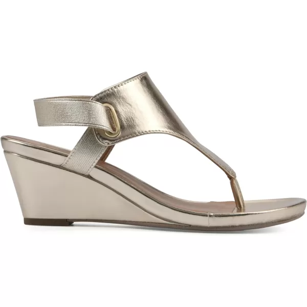 WHITE MOUNTAIN Women's All Dres Wedge Sandal