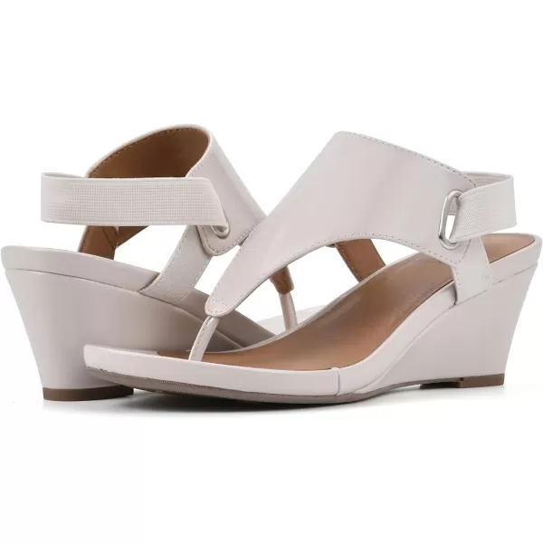 WHITE MOUNTAIN Women's All Dres Wedge Sandal