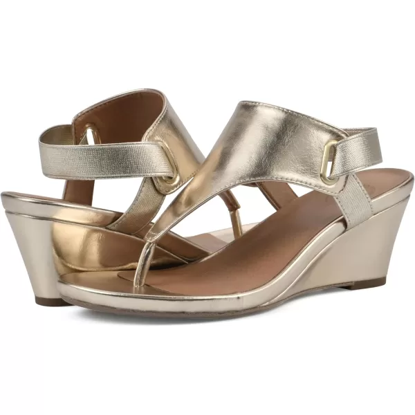 WHITE MOUNTAIN Women's All Dres Wedge Sandal