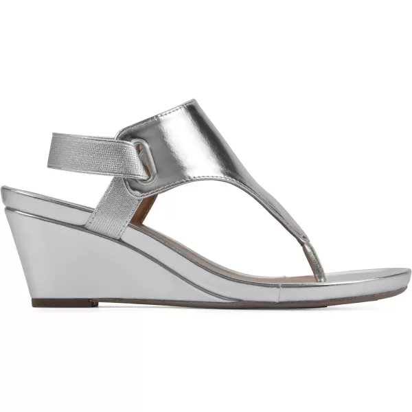 WHITE MOUNTAIN Women's All Dres Wedge Sandal