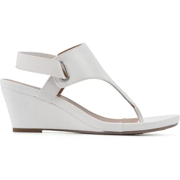 WHITE MOUNTAIN Women's All Dres Wedge Sandal