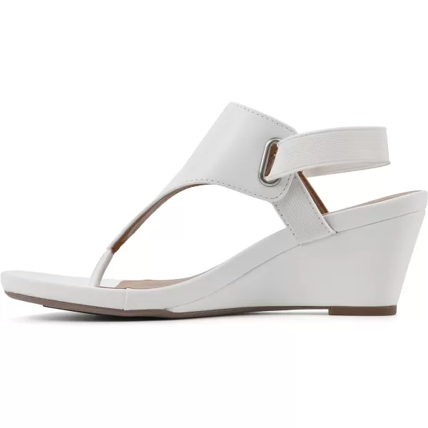 WHITE MOUNTAIN Women's All Dres Wedge Sandal