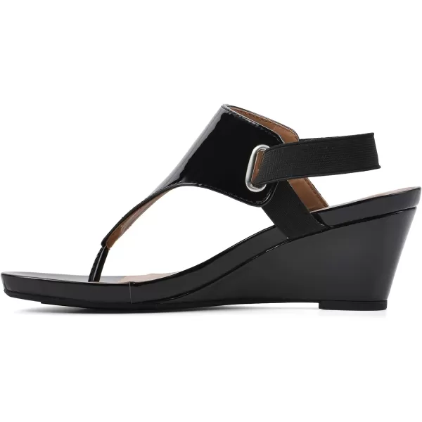 WHITE MOUNTAIN Women's All Dres Wedge Sandal