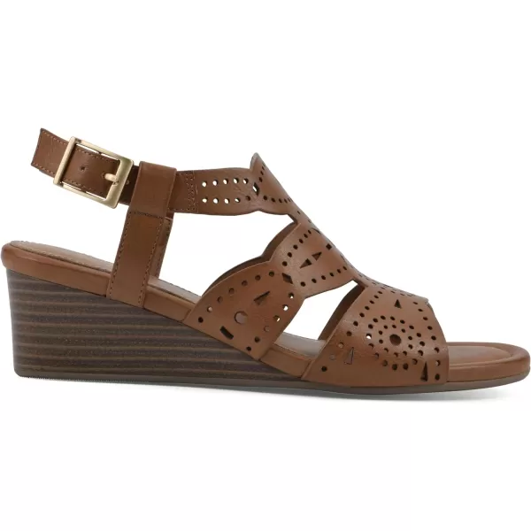 WHITE MOUNTAIN Women's Brush Up Wedge Sandal
