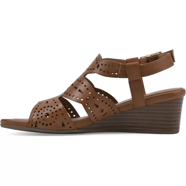 WHITE MOUNTAIN Women's Brush Up Wedge Sandal