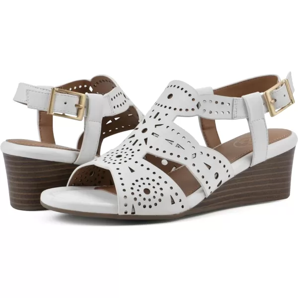 WHITE MOUNTAIN Women's Brush Up Wedge Sandal