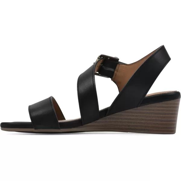 WHITE MOUNTAIN Women's Brux Wedge Sandal