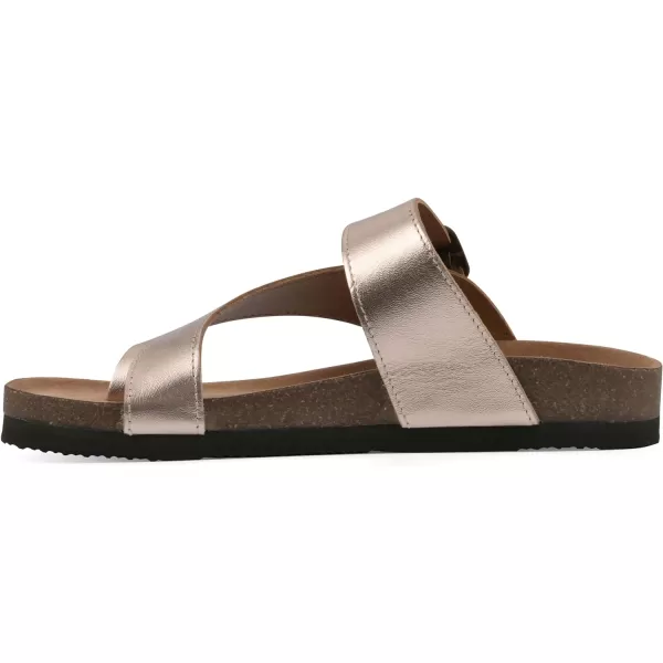 WHITE MOUNTAIN Women's Carly Flat Sandal