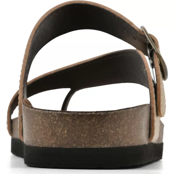 WHITE MOUNTAIN Women's Carly Flat Sandal)