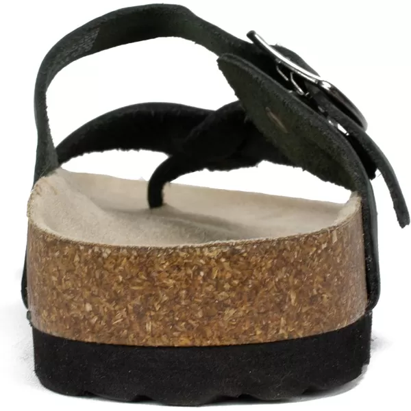 WHITE MOUNTAIN Women's Crawford Signature Comfort Molded Footbed Braided Sandal