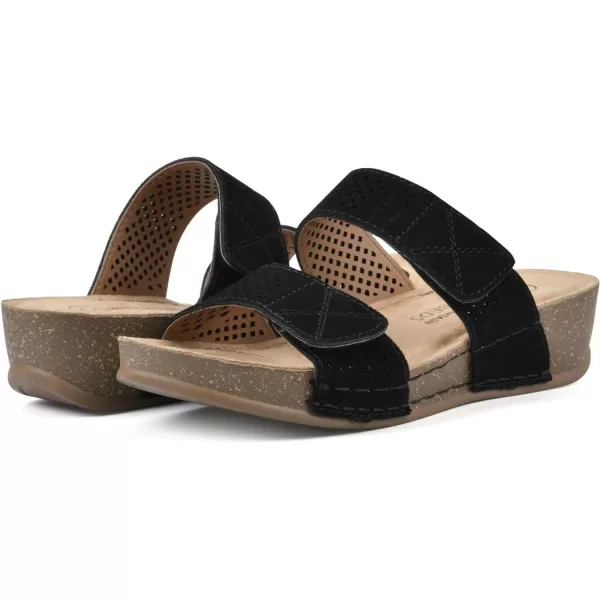 WHITE MOUNTAIN Women's Ferula Mini Wedge Sandal
