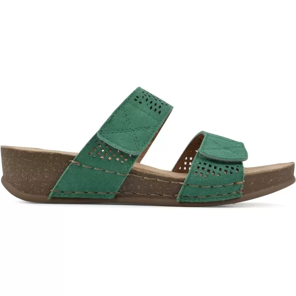 WHITE MOUNTAIN Women's Ferula Wedge Sandal