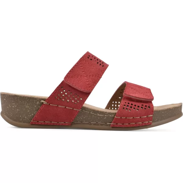 WHITE MOUNTAIN Women's Ferula Wedge Sandal