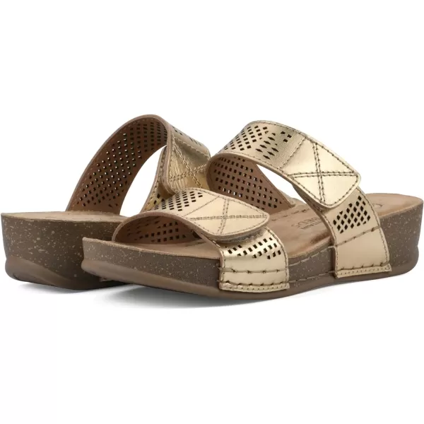 WHITE MOUNTAIN Women's Ferula Wedge Sandal