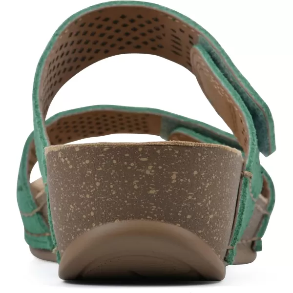 WHITE MOUNTAIN Women's Ferula Wedge Sandal