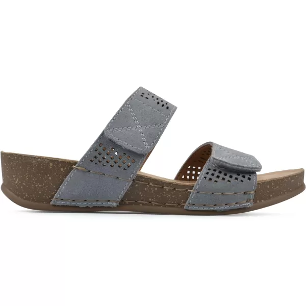 WHITE MOUNTAIN Women's Ferula Wedge Sandal