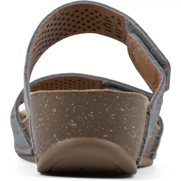 WHITE MOUNTAIN Women's Ferula Wedge Sandal