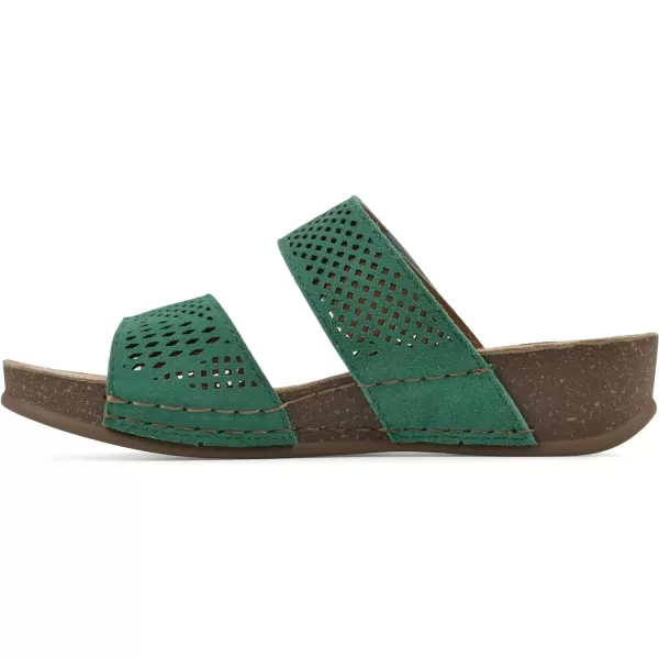 WHITE MOUNTAIN Women's Ferula Wedge Sandal