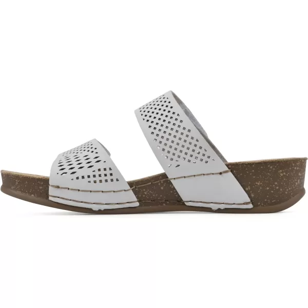 WHITE MOUNTAIN Women's Ferula Wedge Sandal